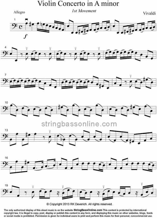 concerto a minor