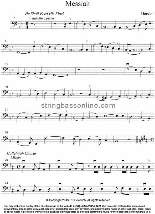 messiah medley p.1
