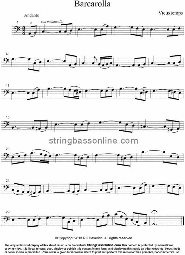 barcarolla