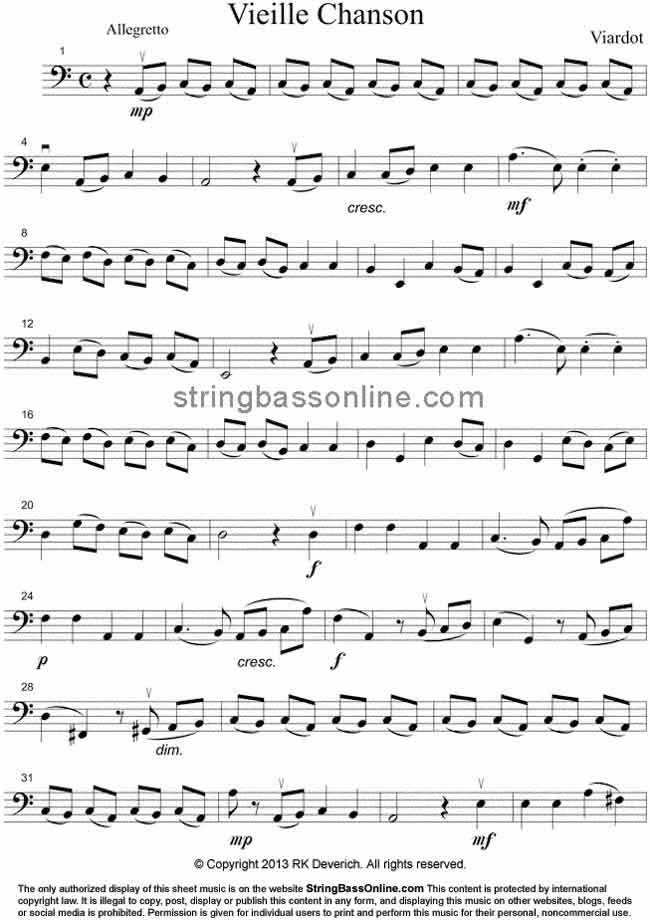 vielle chanson p1
