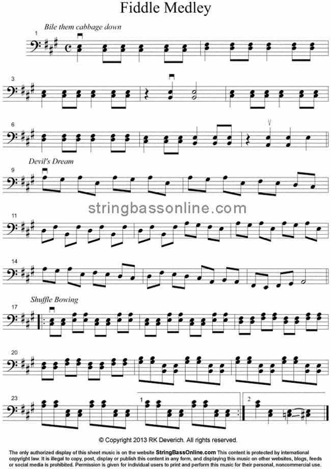american fiddle medley